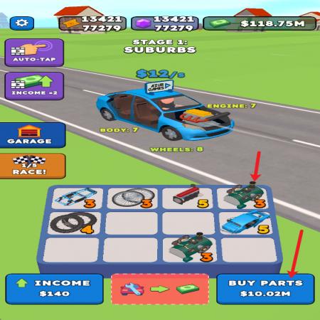 合并赛车破解版无限金币银币下载-合并赛车破解版下载v0.9.210